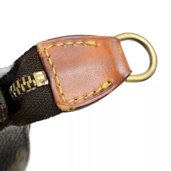 LOUIS VUITTON Pochette Accessoires Hand Bag Monogram Leather BN - Picture 10 of 14